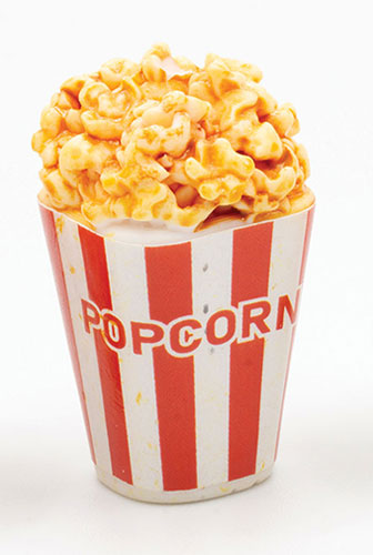 ART331 - Popcorn Box, Red and White Stripe